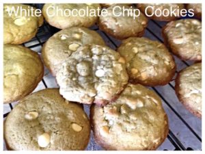Medicated White Chocolate Chip Cookies